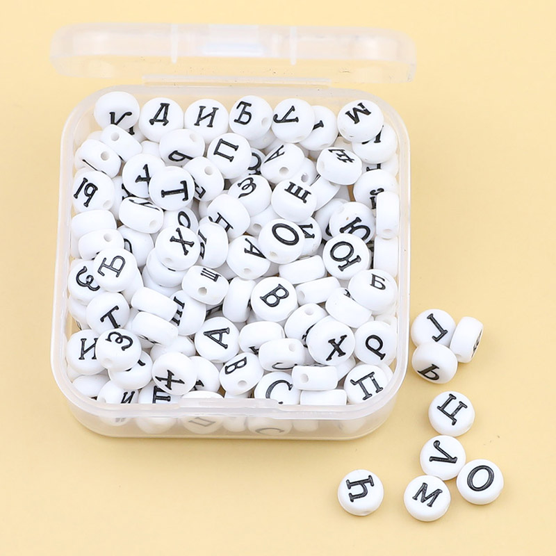 Jewelry Making 4 Year Old - 1 Box 200 Pcs White 4x7mm
