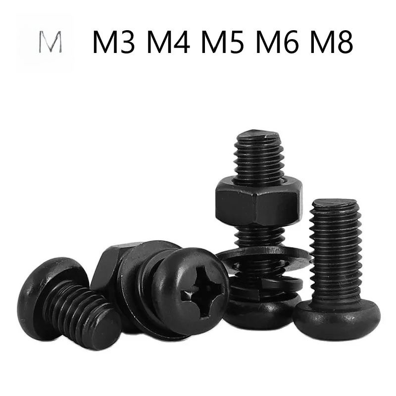 M3 M4 M5 M6 M8 Black Oxide 304 - Head Pin Assorted recension och pris
