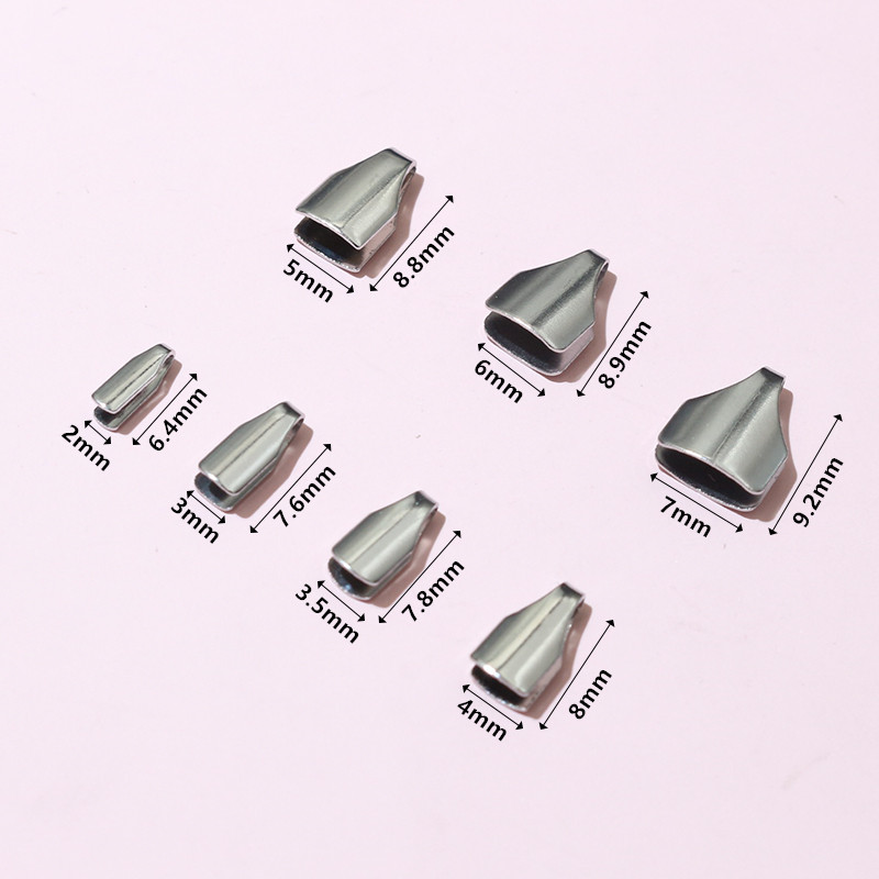 100pcs Stainless Steel 2-7mm F - Jewelry Making Basics recension och pris