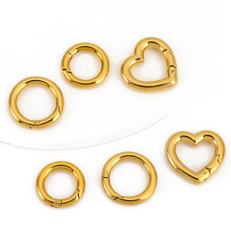 2pcs Stainless Steel Clasps He - Jewelry Making Basics recension och pris
