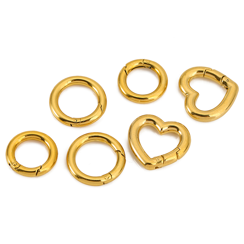 2pcs Stainless Steel Clasps He - Jewelry Making Basics recension och pris