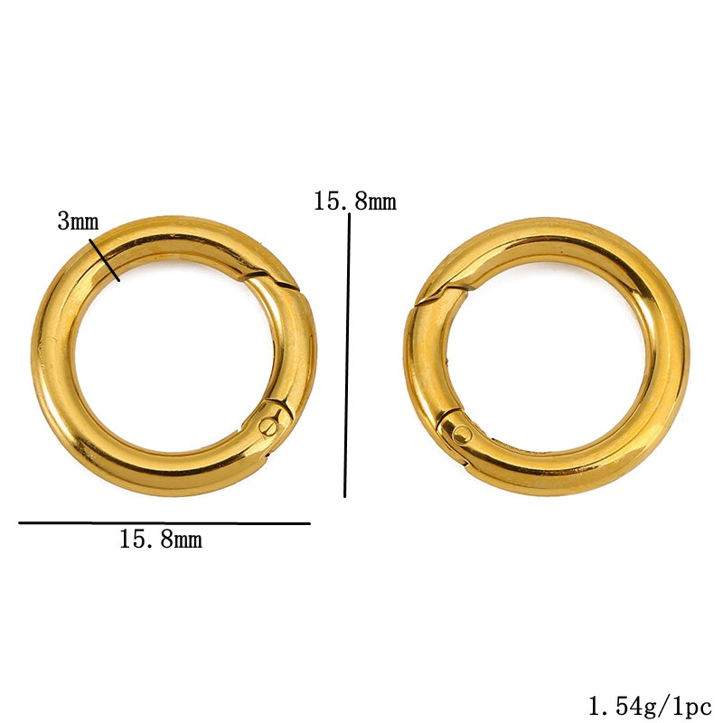 2pcs Stainless Steel Clasps He - Jewelry Making Basics recension och pris