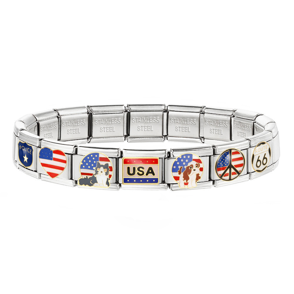 1pc New York USA World ​Route  - Jewelry Making York recension och pris