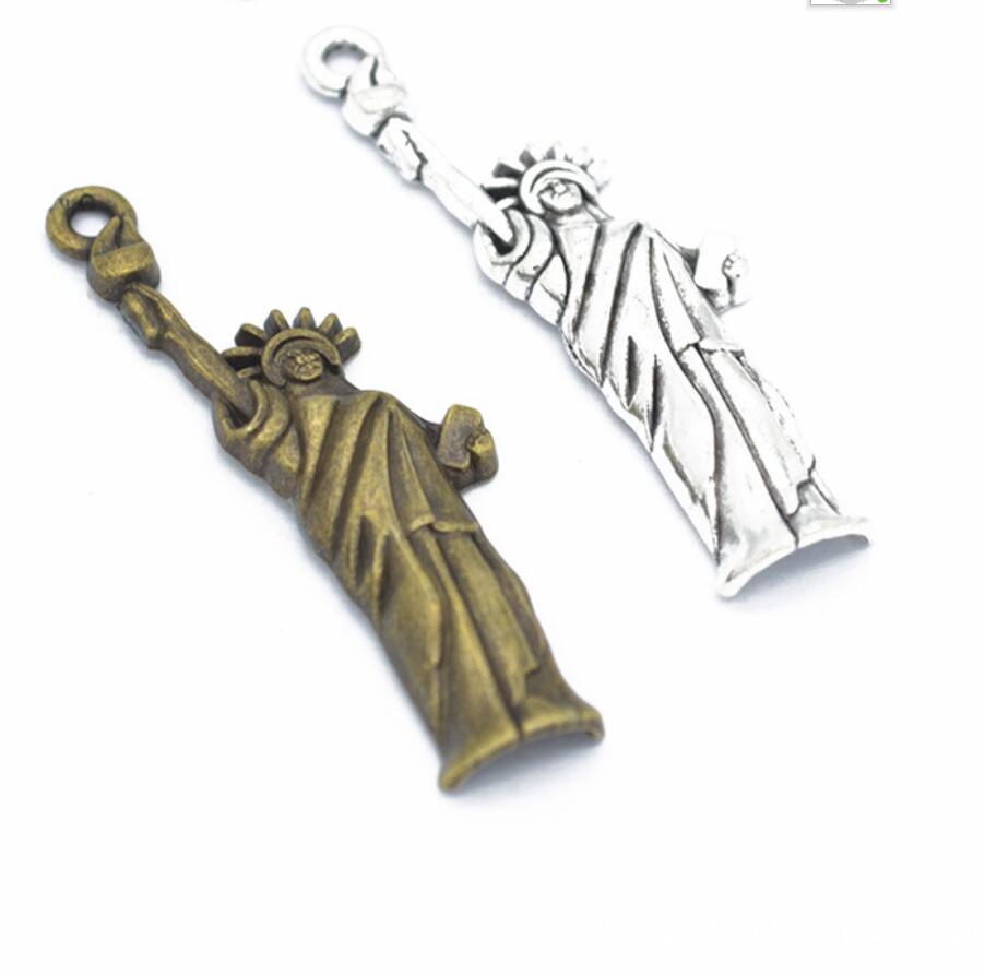 5pcs Charms Statue Of Liberty  - Jewelry Making York recension och pris