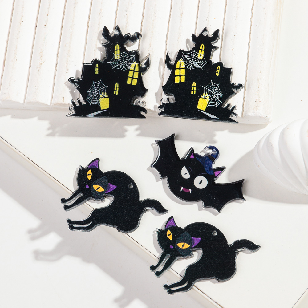 Acrylic Halloween Charms New G - Jewelry Making Newcastle recension och pris