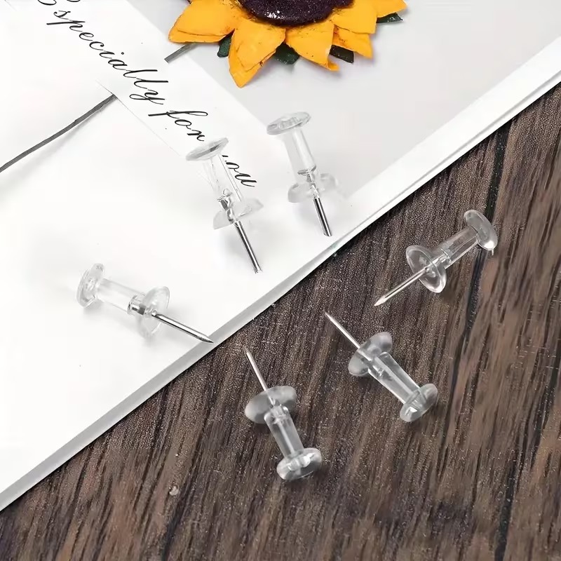 50/100pcs Assorted Color Push  - Head Pin Assorted recension och pris