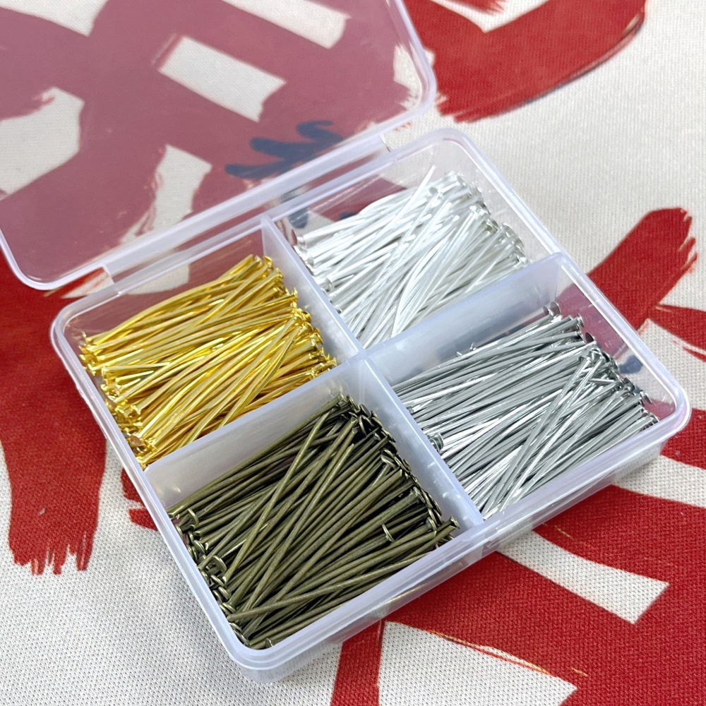 400pcs Mixed Head Pins Set Ass - Head Pin Assorted recension och pris