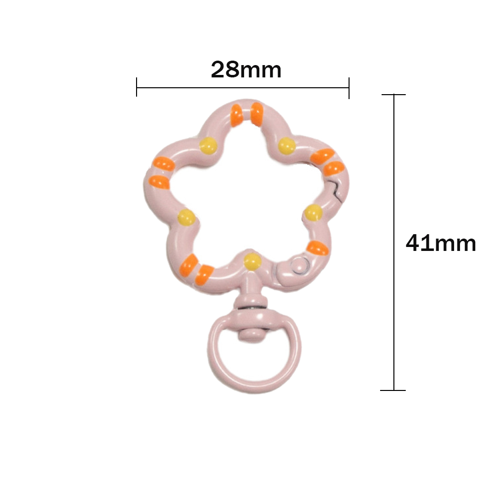5pcs Flower Metal Lobster Claw - Jewelry Making Basics recension och pris