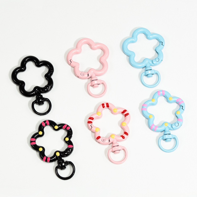 5pcs Flower Metal Lobster Claw - Jewelry Making Basics recension och pris