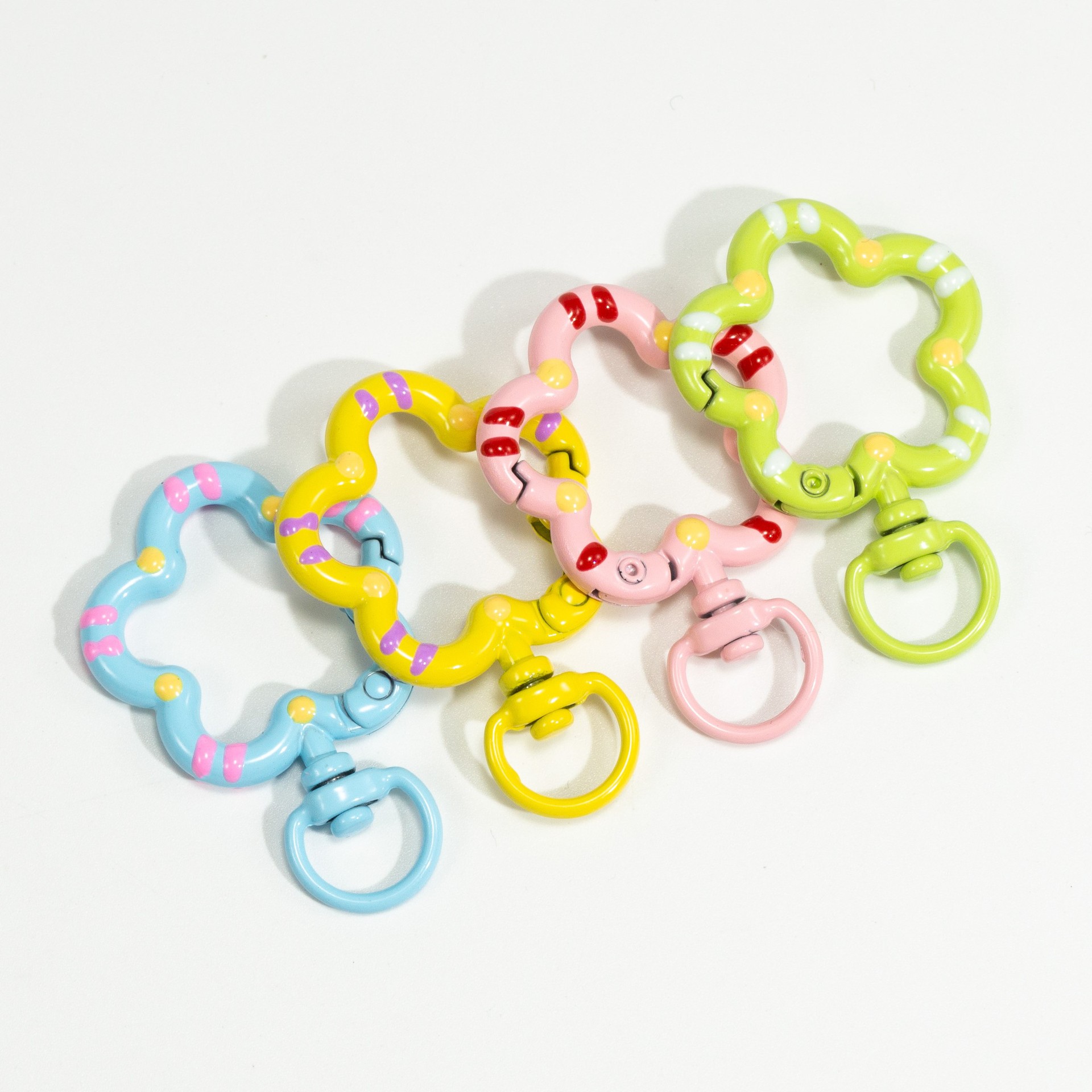 5pcs Flower Metal Lobster Claw - Jewelry Making Basics recension och pris