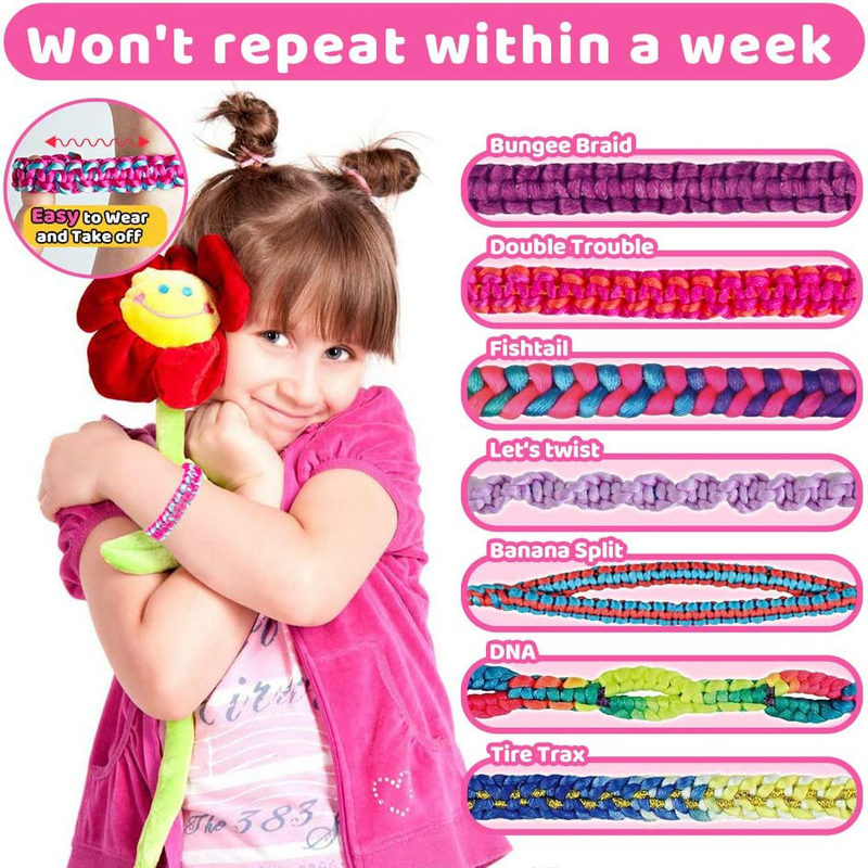 Friendship Bracelet Making Kit - Jewelry Making For Kids recension och pris