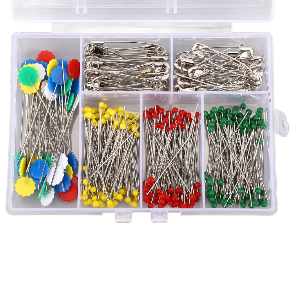 400pcs Bulk Sewing Pins Set Mu - Head Pin Assorted recension och pris