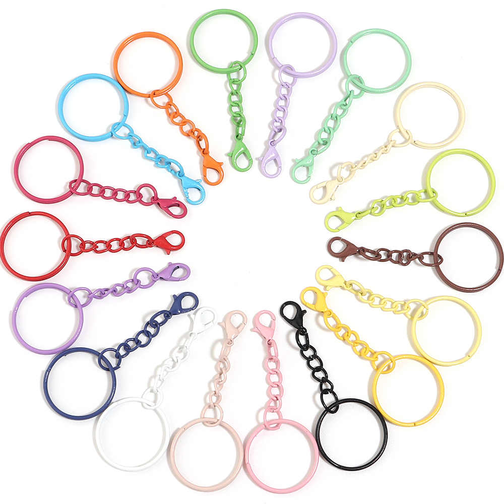20pcs Zinc Alloy Keychain Lobs - Jewelry Making Chain recension och pris