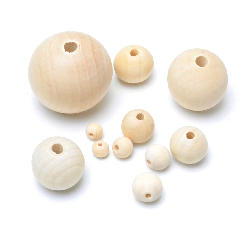 Pick Size 4-40mm Natural Woode - Jewelry Making 4 Year Old recension och pris