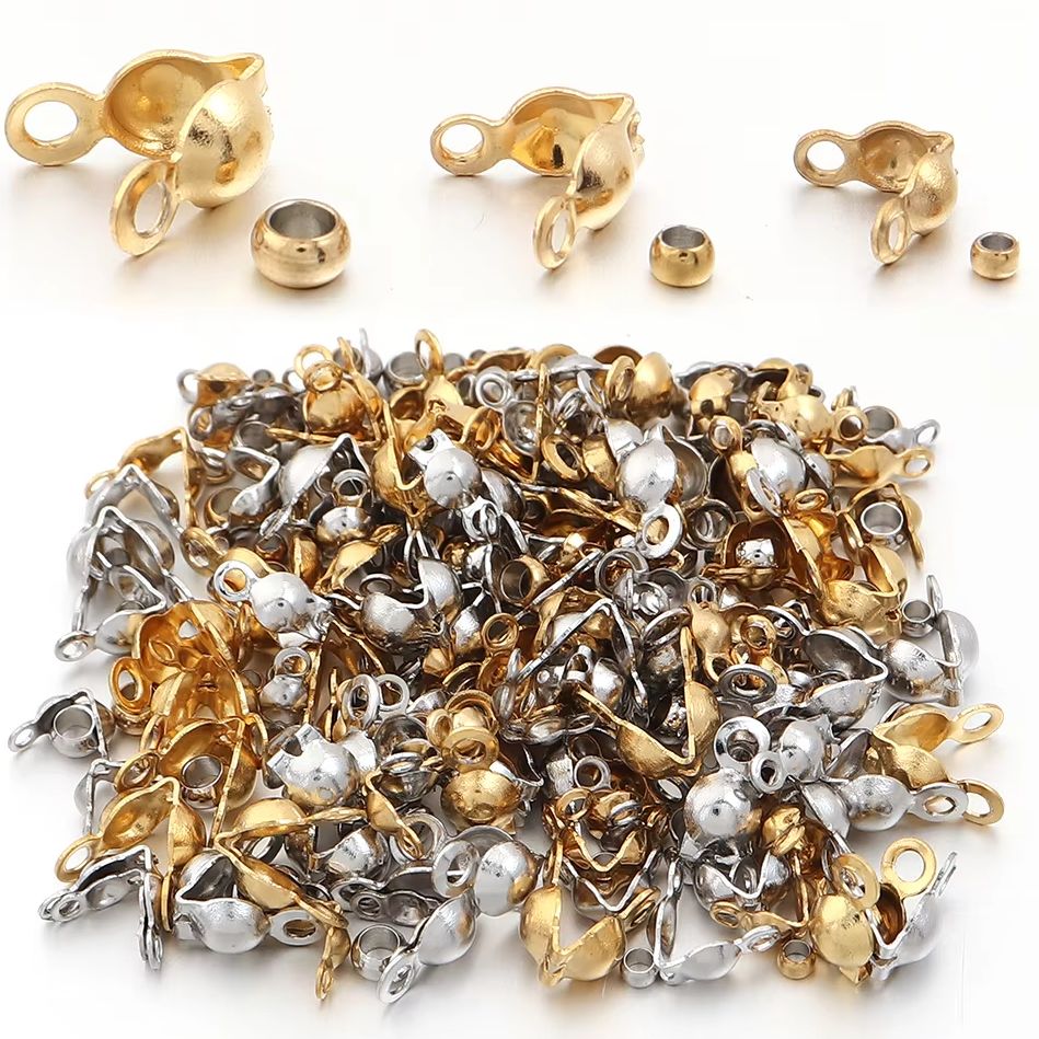 40-200pcs Stainless Steel Conn - Jewelry Making Basics recension och pris