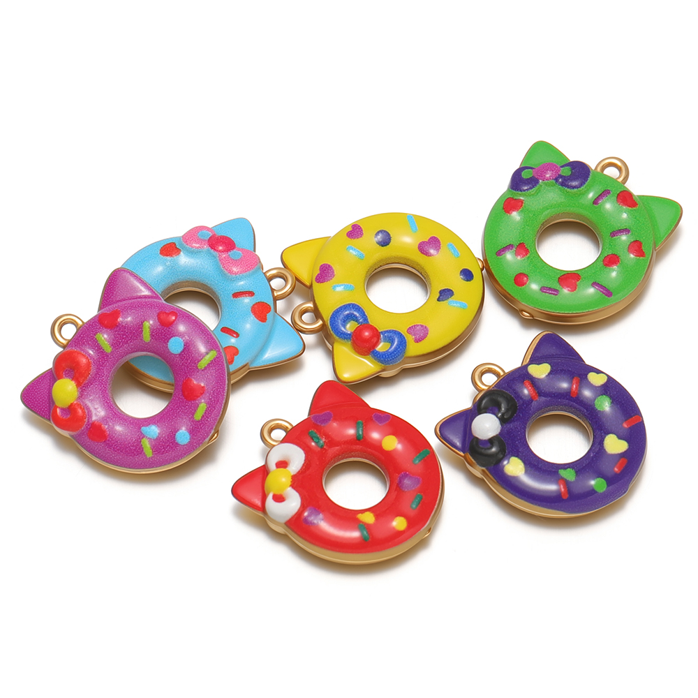 4Pcs Stainless Steel Donut Cut - Jewelry Making 4 Year Old recension och pris