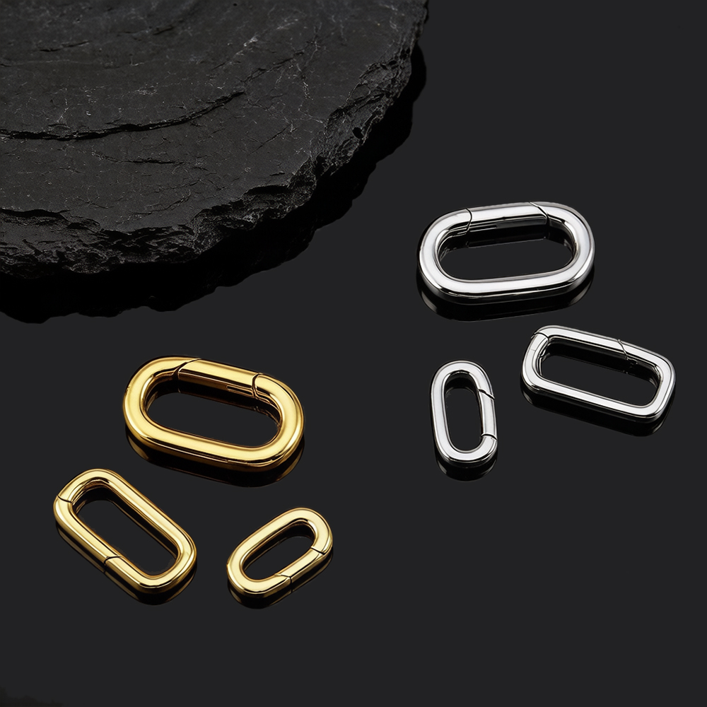 2pcs 18K Gold Plated Filled Ov - Jewelry Making Basics recension och pris