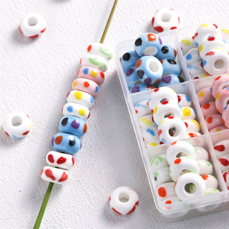 6x15MM Colorful Children Fun C - Jewelry Making 4 Year Old recension och pris