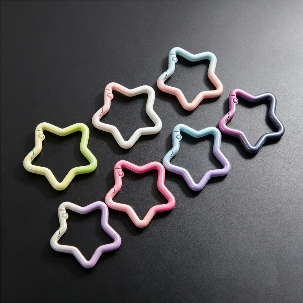 5PCS Gradient Star Shape Sprin - Jewelry Making Basics recension och pris