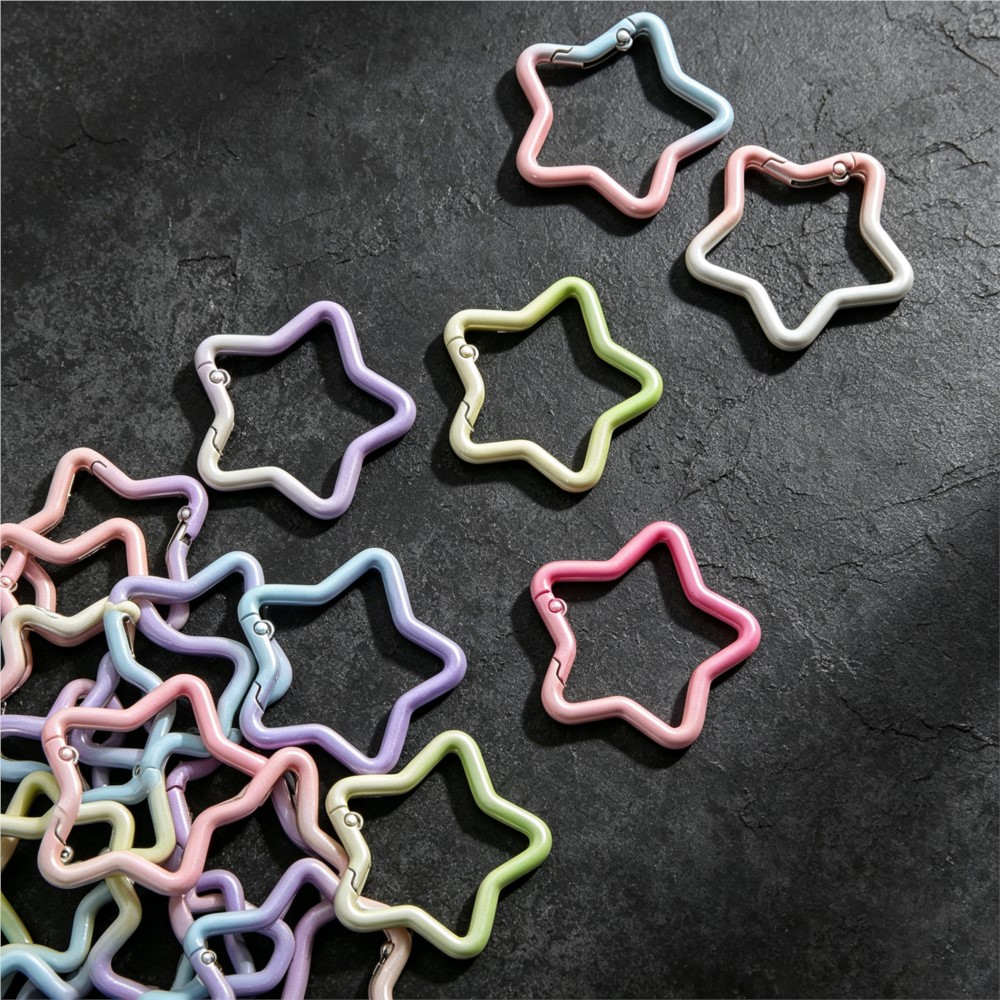 5PCS Gradient Star Shape Sprin - Jewelry Making Basics recension och pris